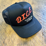 Dice Magazine | KEEP KIDS ON BIKES TRUCKER HAT | BLACK