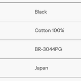 Barns Outfitters | BR-3044PG | Henry Neck L/S T-shirt | Pigment Dye | 19/BLK