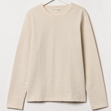 Merz b. Schwanen | Men's loopwheeled Longsleeve schwer | 380g/qm | relaxed Fit | 02 nature