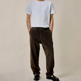 Merz B. Schwanen | CHINO01C.192.3 | 1920S bold cotton corduroy | Worker Chino | Chocolate