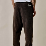 Merz B. Schwanen | CHINO01C.192.3 | 1920S bold cotton corduroy | Worker Chino | Chocolate