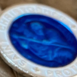 Red Rabbit Trading Co. | Steel Enamel St Christopher