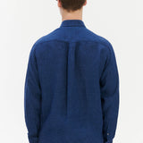 Delikatessen | Relaxed Style Shirt | Cobalt Blue | D782/IT43