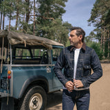 Iron Heat | IHJ-151-IND | 16oz Selvedge Denim Fleece Lined Type II | Indigo