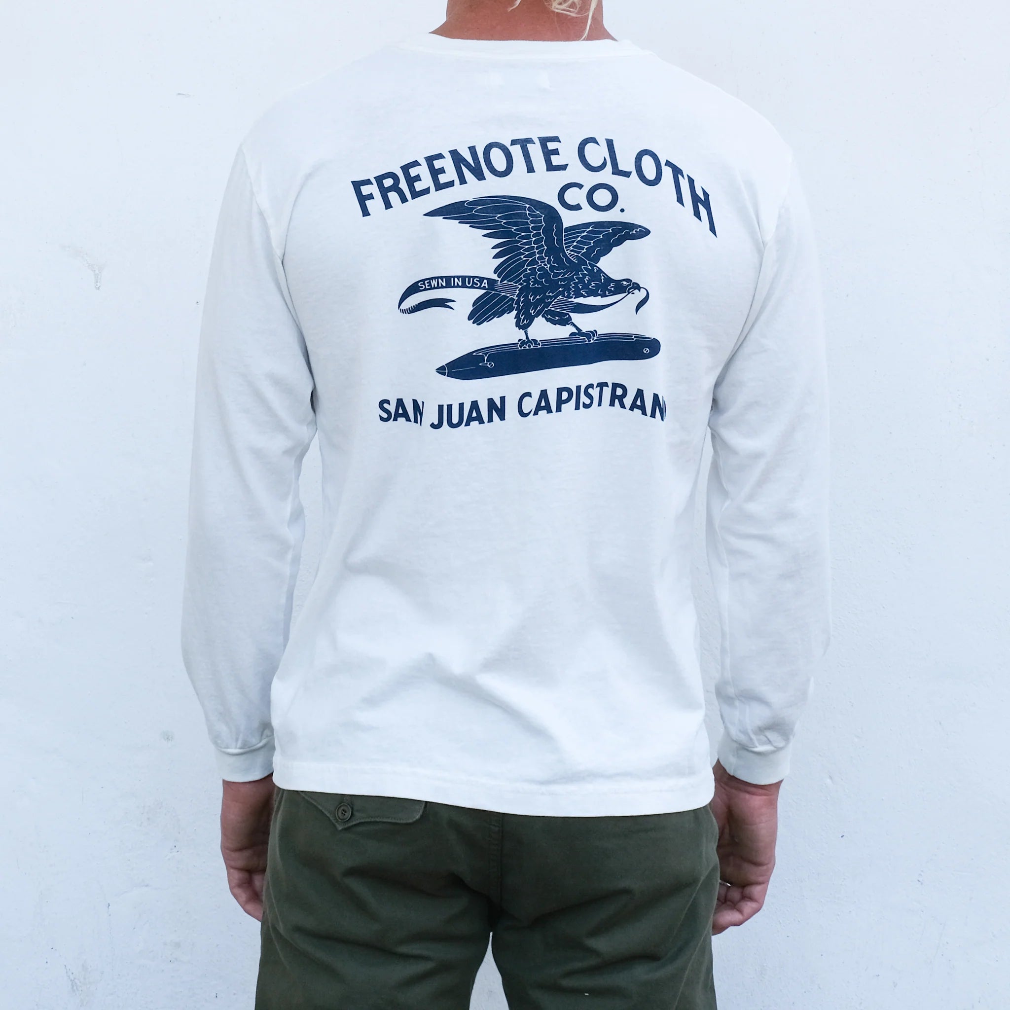 Freenote | 9 ounce t-shirt l/s eagle