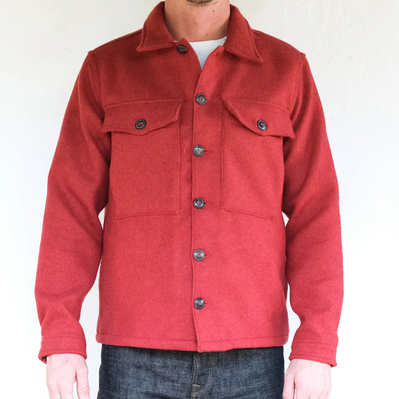 Freenote | midway wool cpo | red