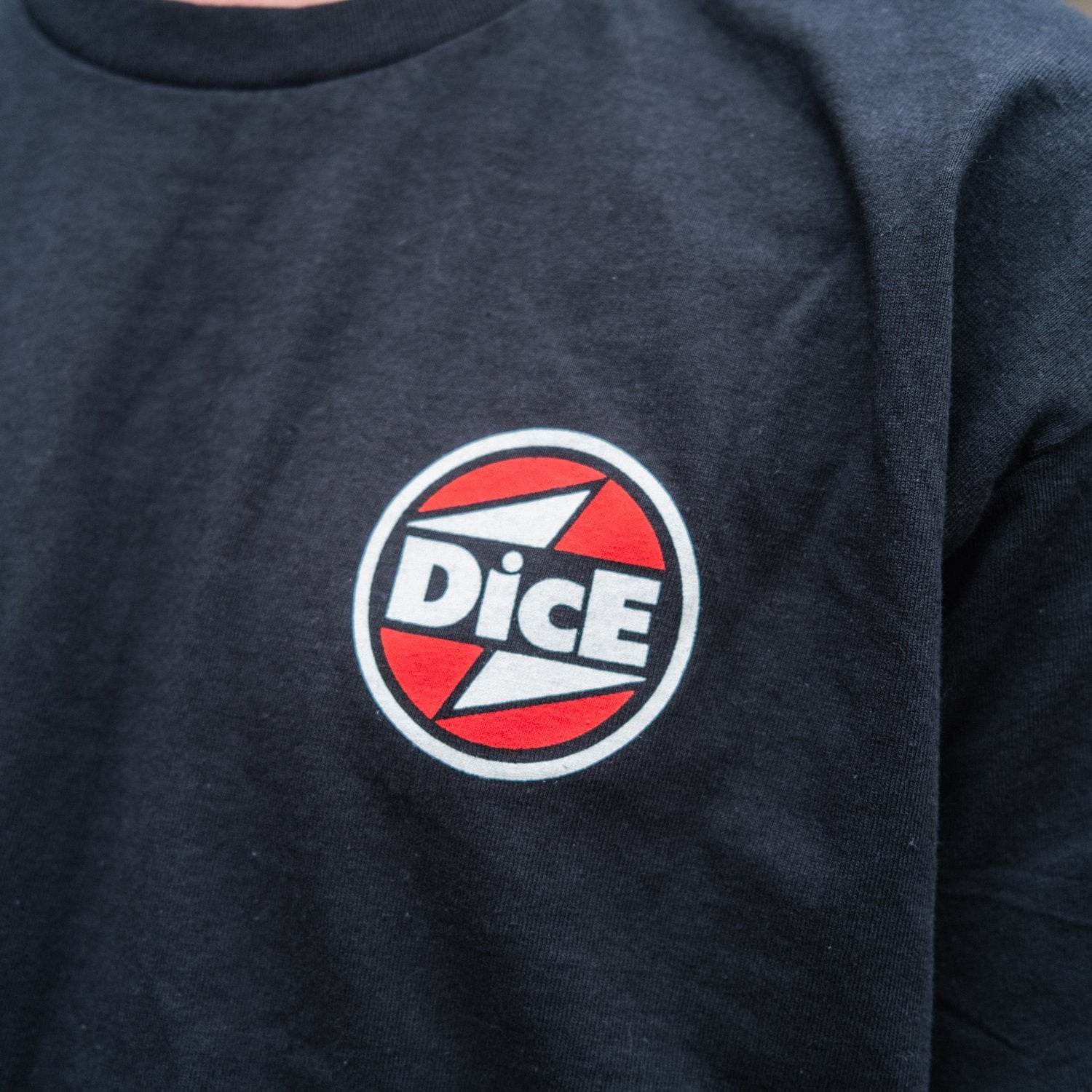 Dice Magazine | black logo tee