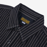 Iron Heart | IHSH-266-BLK | 12oz Wabash Work Shirt | Black