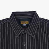Iron Heart | IHSH-266-BLK | 12oz Wabash Work Shirt | Black