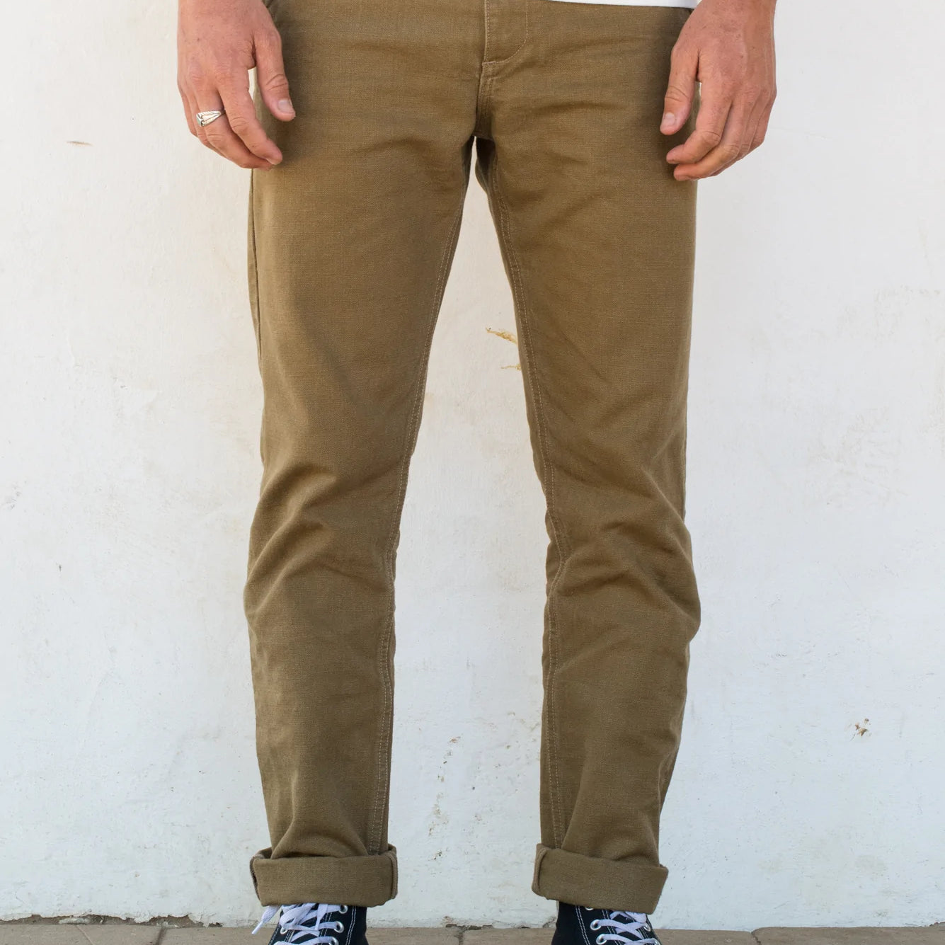 Freenote | Workers Chino Slim Straight | 14 oz | Tan