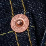 Iron Heart |  IH-888S-142 | 14oz Selvedge Denim Relaxed Tapered Cut Jeans | Indigo