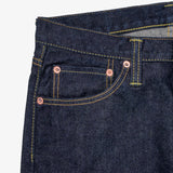 Iron Heart |  IH-888S-142 | 14oz Selvedge Denim Relaxed Tapered Cut Jeans | Indigo