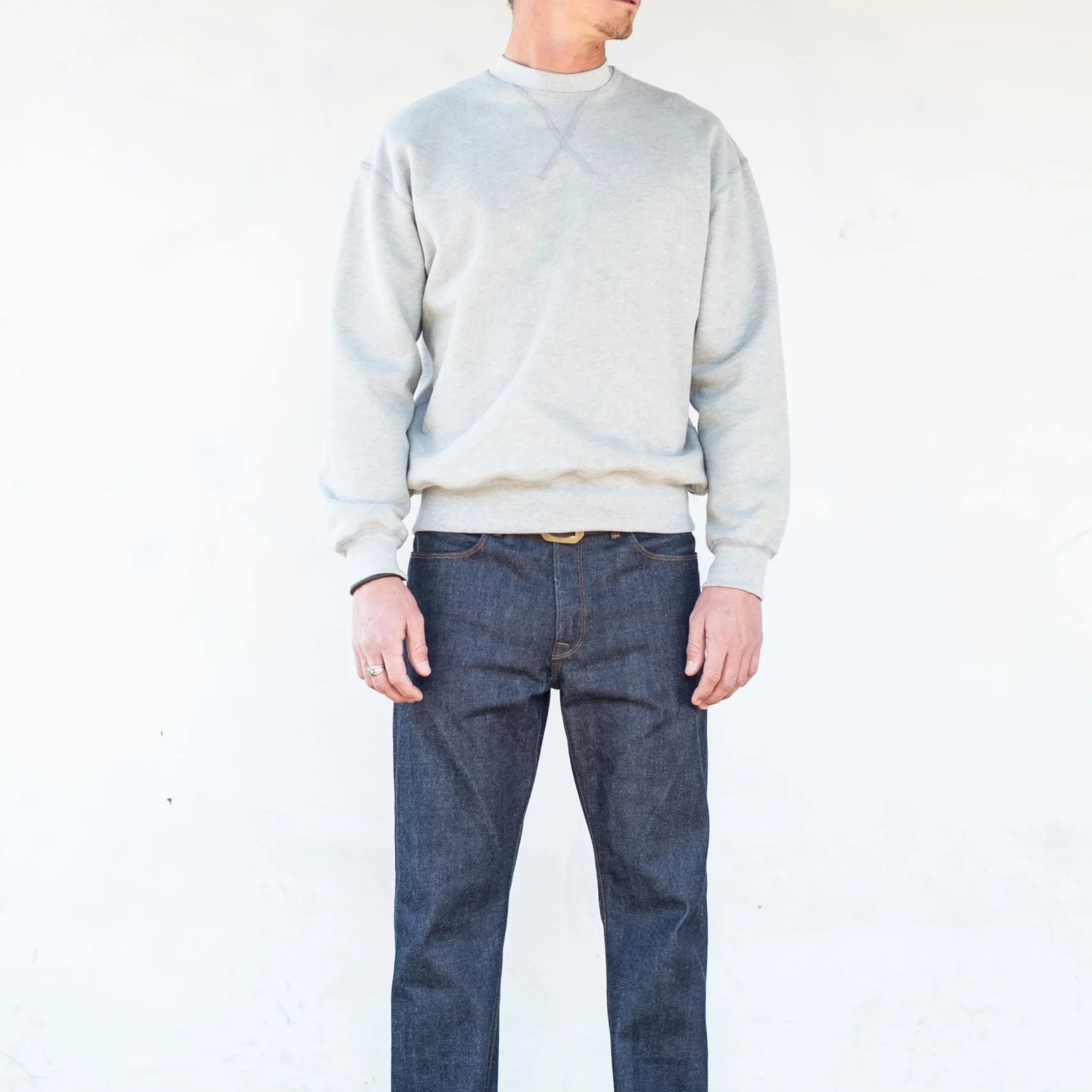 Freenote | deck sweatshirt | heather grey