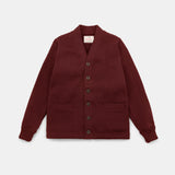 Dehen 1920 | Classic Cardigan | Burgundy