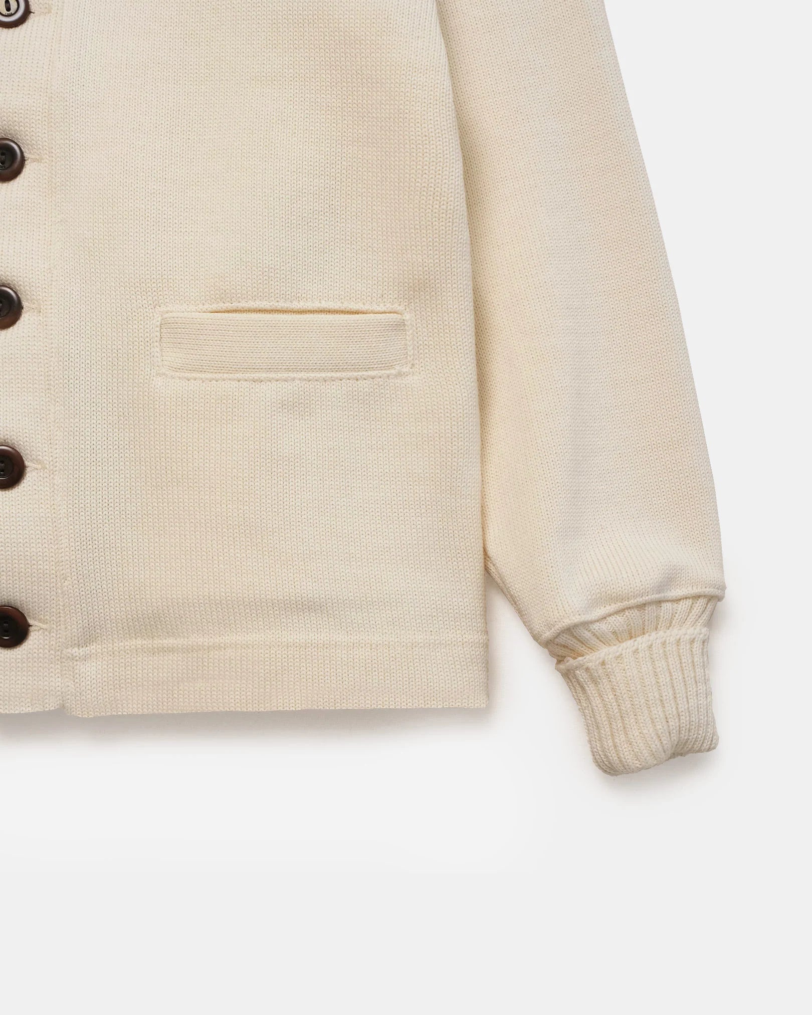 Dehen | Classic Cardigan | Natural