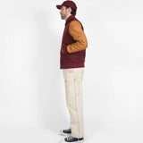 Dehen 1920 | Varsity Jacket | Burgundy / Navy & Scarlet / Rust