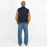 Dehen 1920 | Varsity Jacket | Dark Tan/ Antique Rust