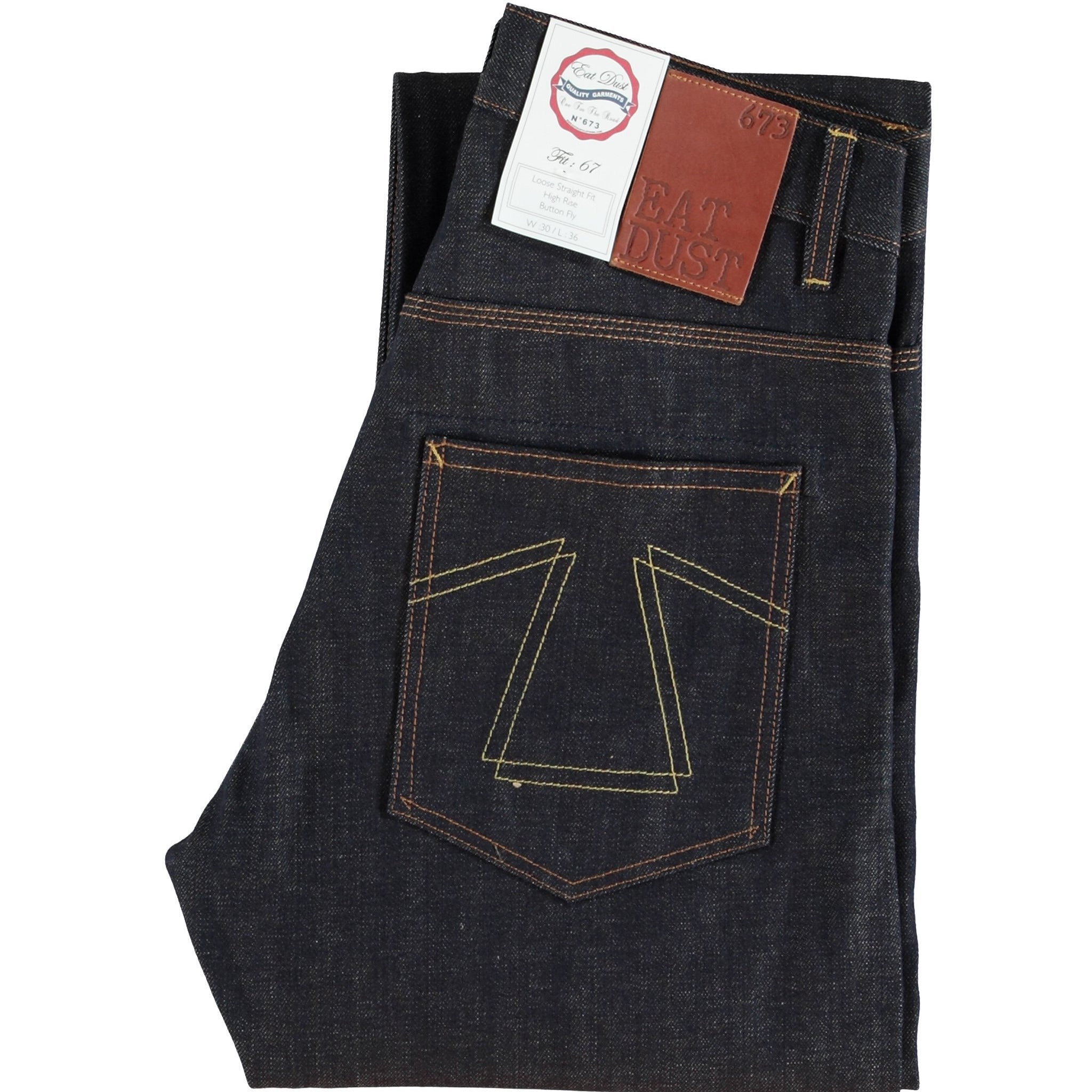 Eat Dust | Jeans Fit 67 | Loose straight | selvedge