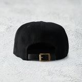 The Flat Head | FN-HC007 | HEADWEAR - 12oz DENIM TRACKER CAP |. Black