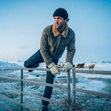 Freenote | RJ-2 waxed canvas | 20 ounce | Shearling | tobacco