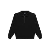 Knickerbocker | Stadium Loft Knit Quarter Zip | Black