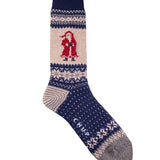 CHUP SOCKS | Santa | Wool | Blue