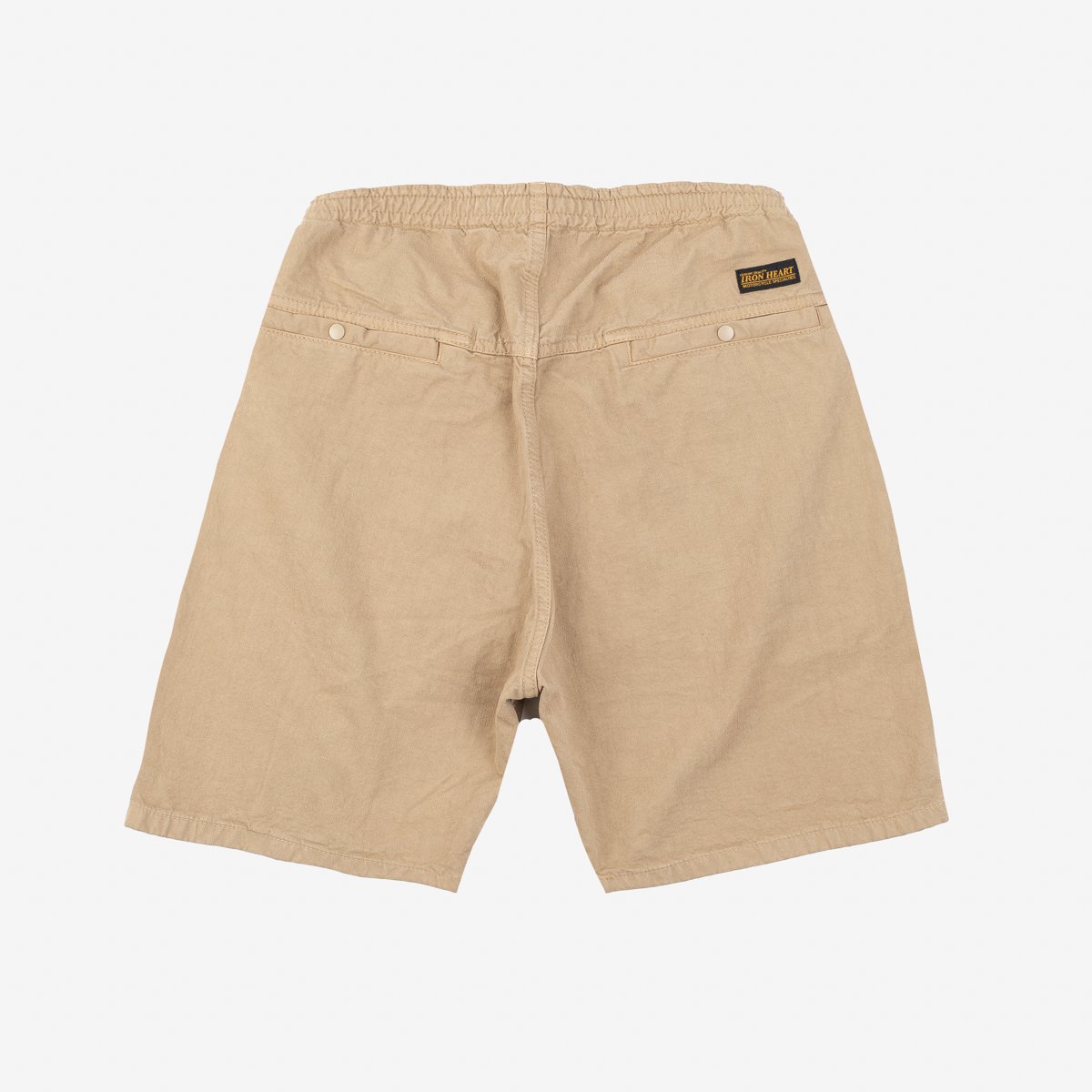 Iron Heart | IH-729-KHA | Cotton Easy Shorts | Khaki