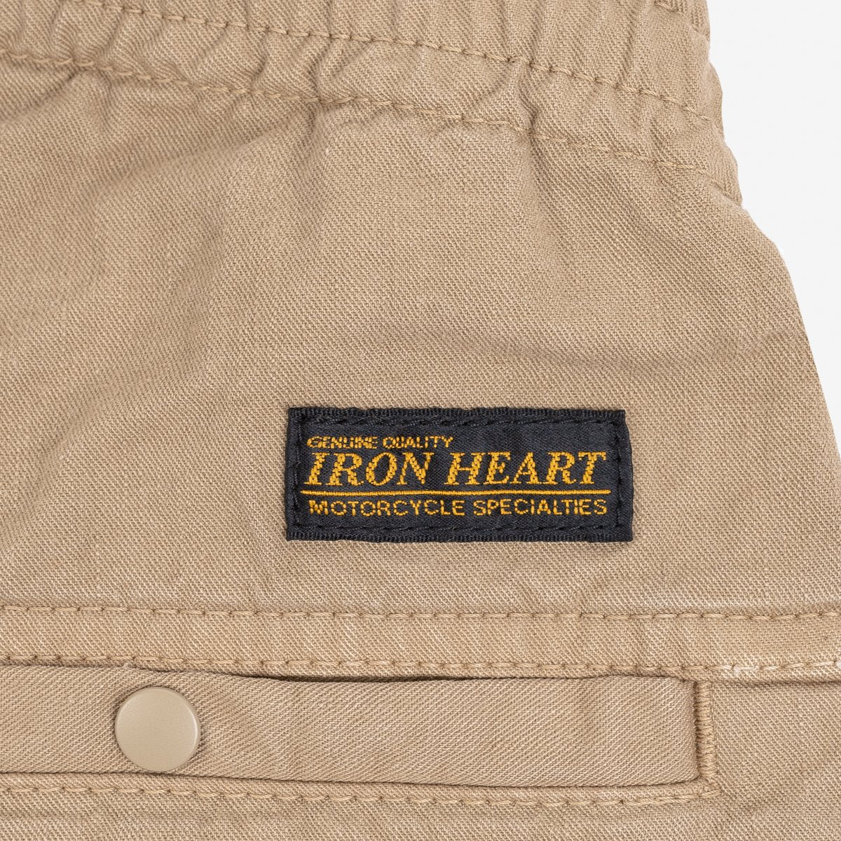 Iron Heart | IH-729-KHA | Cotton Easy Shorts | Khaki