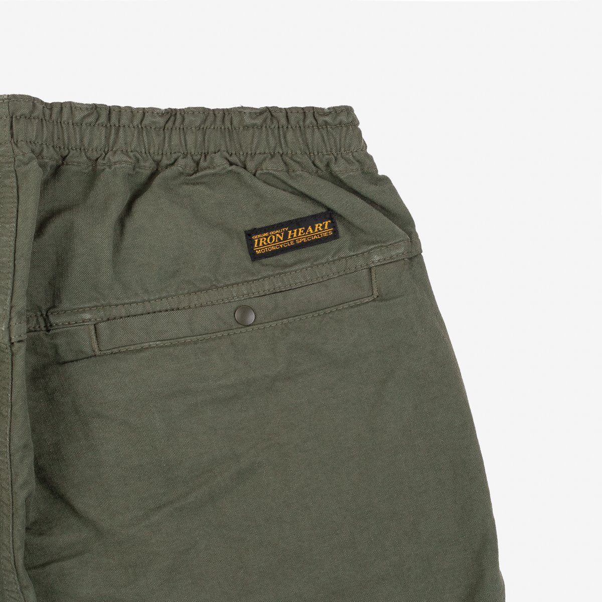 Iron Heart | IH-729-OLV | Cotton Easy Shorts | Olive