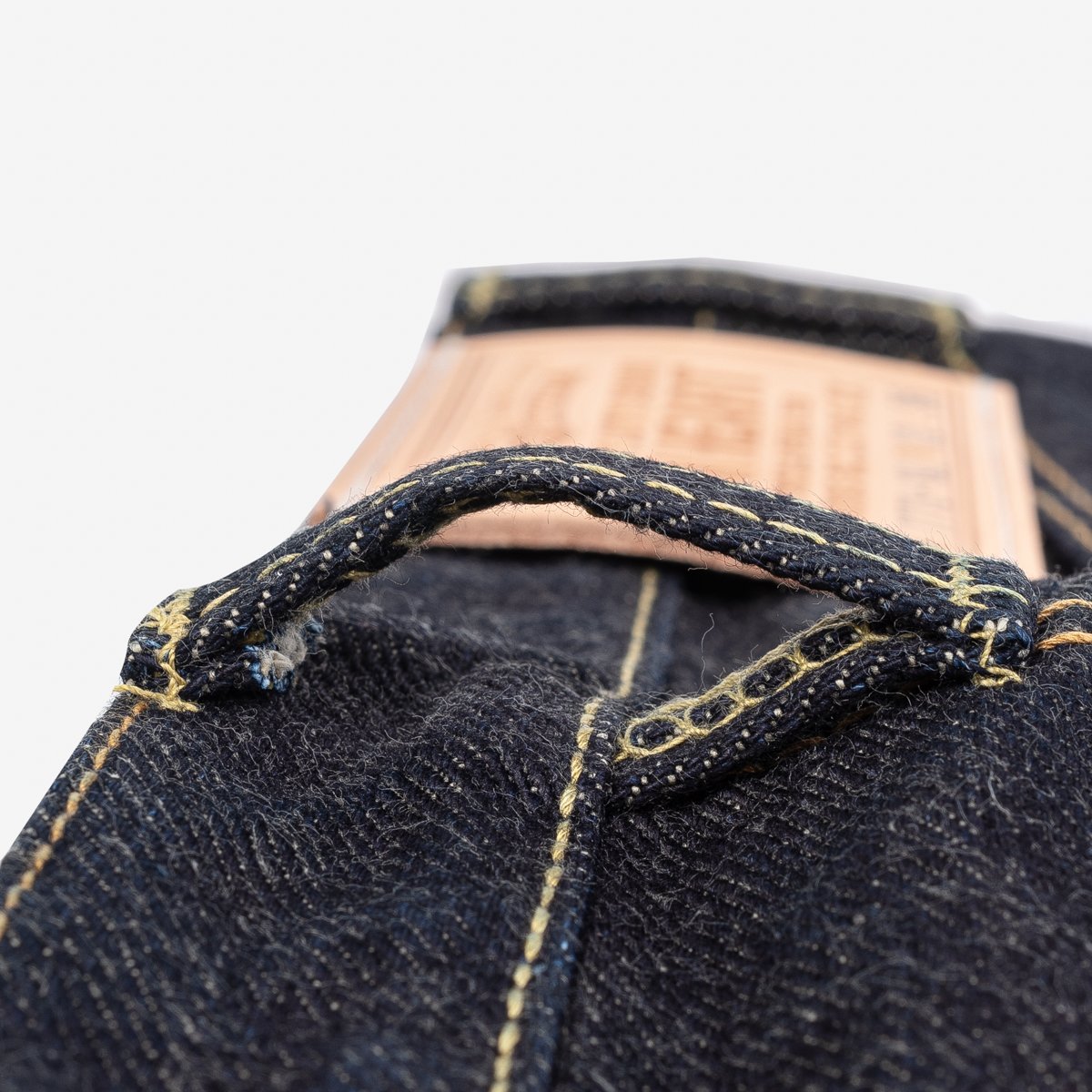 Iron Heart | IH-777S-19L | 19oz Left Hand Twill Selvedge Denim | Slim Tapered Cut Jeans | Indigo