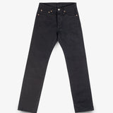 Iron Heart | IH-634S-142bb | 14oz Selvedge Denim Straight Cut Jeans | Black/Black