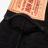 Iron Heart | IH-634S-142bb | 14oz Selvedge Denim Straight Cut Jeans | Black/Black