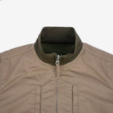 Iron Heart | IHJ-130-OLV-NP | Reversible Tanker Jacket | Olive | with or without patch