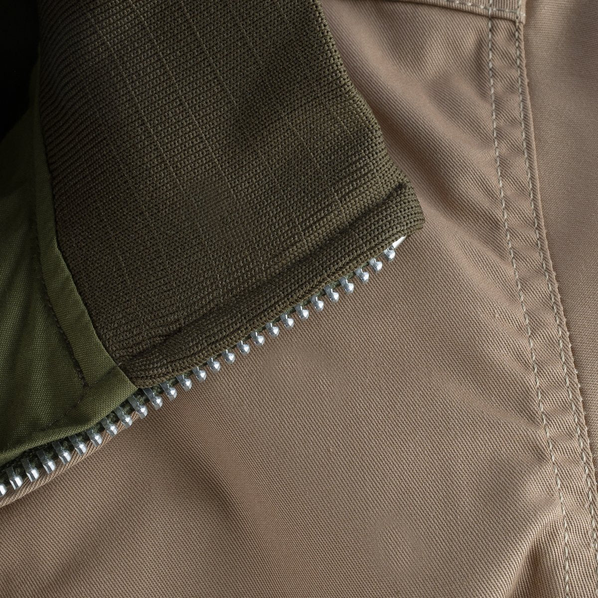 Iron Heart | IHJ-130-OLV-NP | Reversible Tanker Jacket | Olive | with or without patch