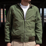 Iron Heart | IHJ-130-OLV-NP | Reversible Tanker Jacket | Olive | with or without patch