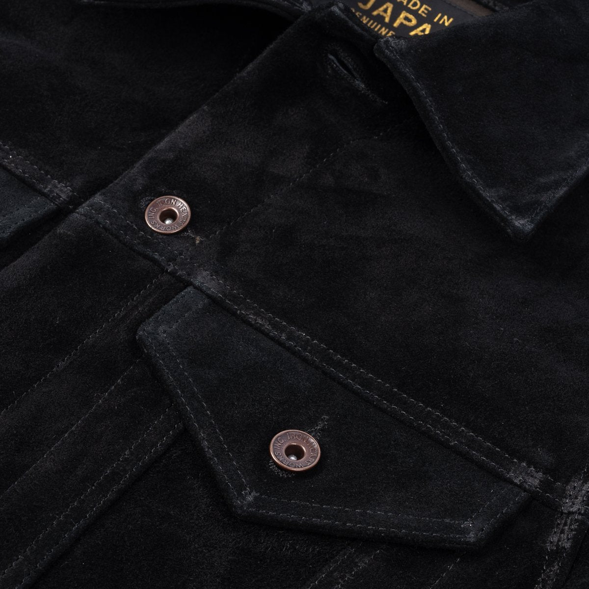 Iron Heart | IHJ-49-BLK | Split Steer Modified Type III Jacket | Black