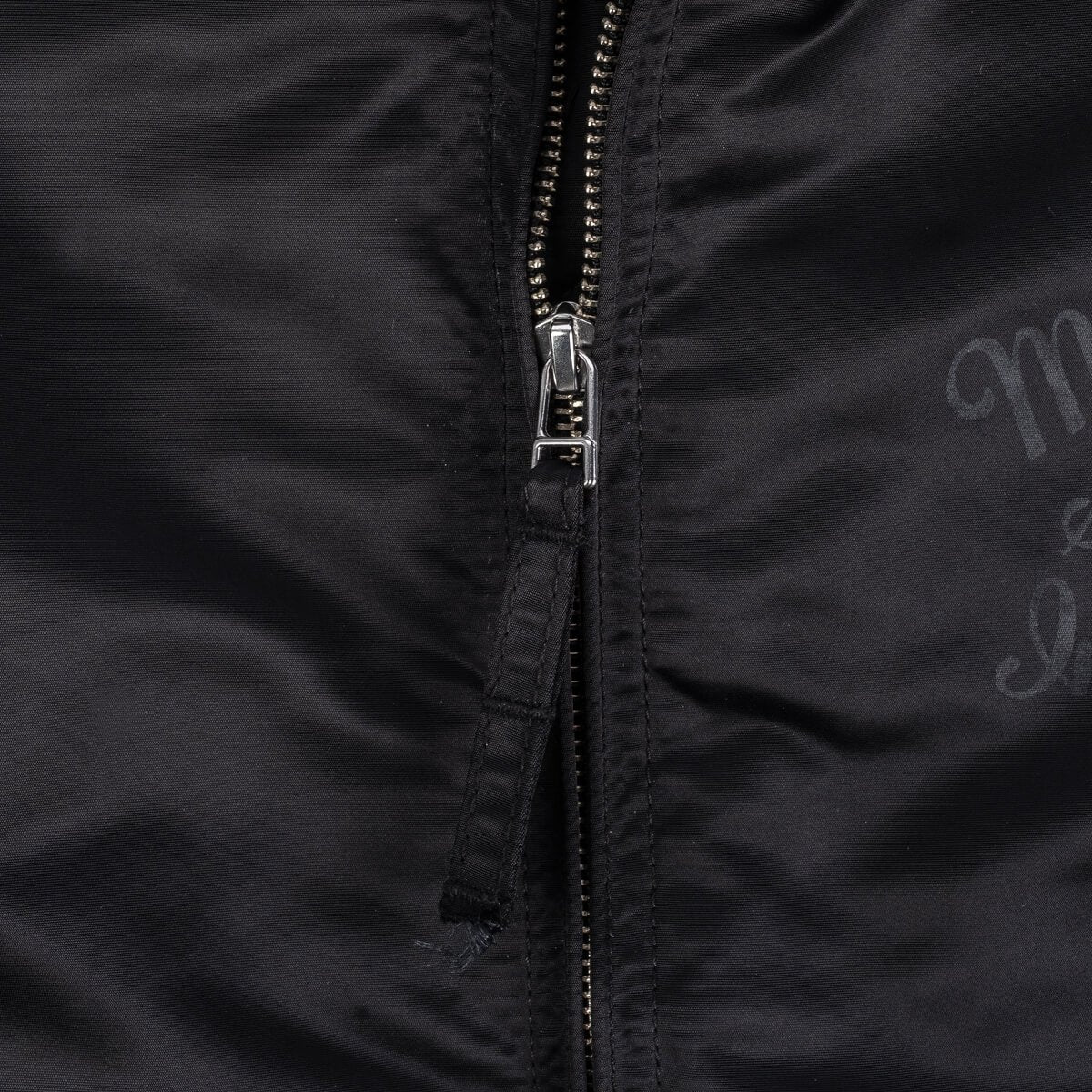 Iron Heart | IHM-36-BLK | Quilt Lined Nylon Jacket | Black |