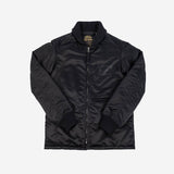 Iron Heart | IHM-36-BLK | Quilt Lined Nylon Jacket | Black |