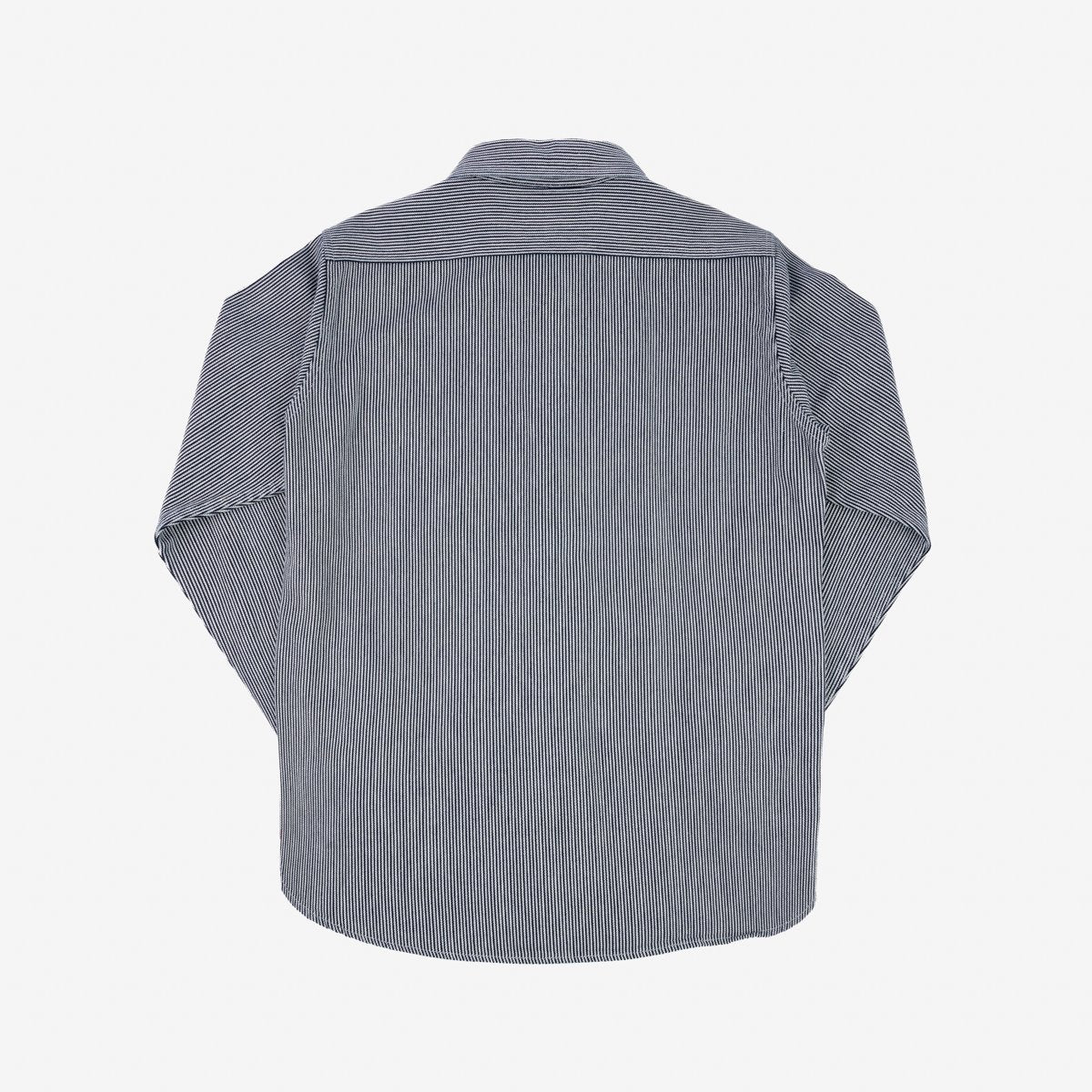 Iron Heart | IHSH-366-IND | 8oz Herringbone Hickory Stripe Work Shirt | Indigo