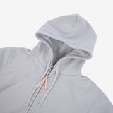 Iron Heart | IHSW-10-GRY | 14oz Ultra Heavyweight Loopwheel Cotton Zip Up Hoodie | Grey