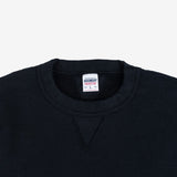 Iron Heart | IHSW-69L-BLK | 14oz Ultra Heavyweight Loopwheel Cotton Crew Neck Sweat | Black