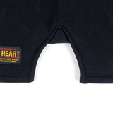 Iron Heart | IHTL-2401-BLK | 11oz Henley Long Sleeved Sweater | Black