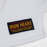 Iron Heart | IHTL-2401-WHT | 11oz Henley Long Sleeved Sweater | White