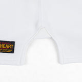 Iron Heart | IHTL-2401-WHT | 11oz Henley Long Sleeved Sweater | White