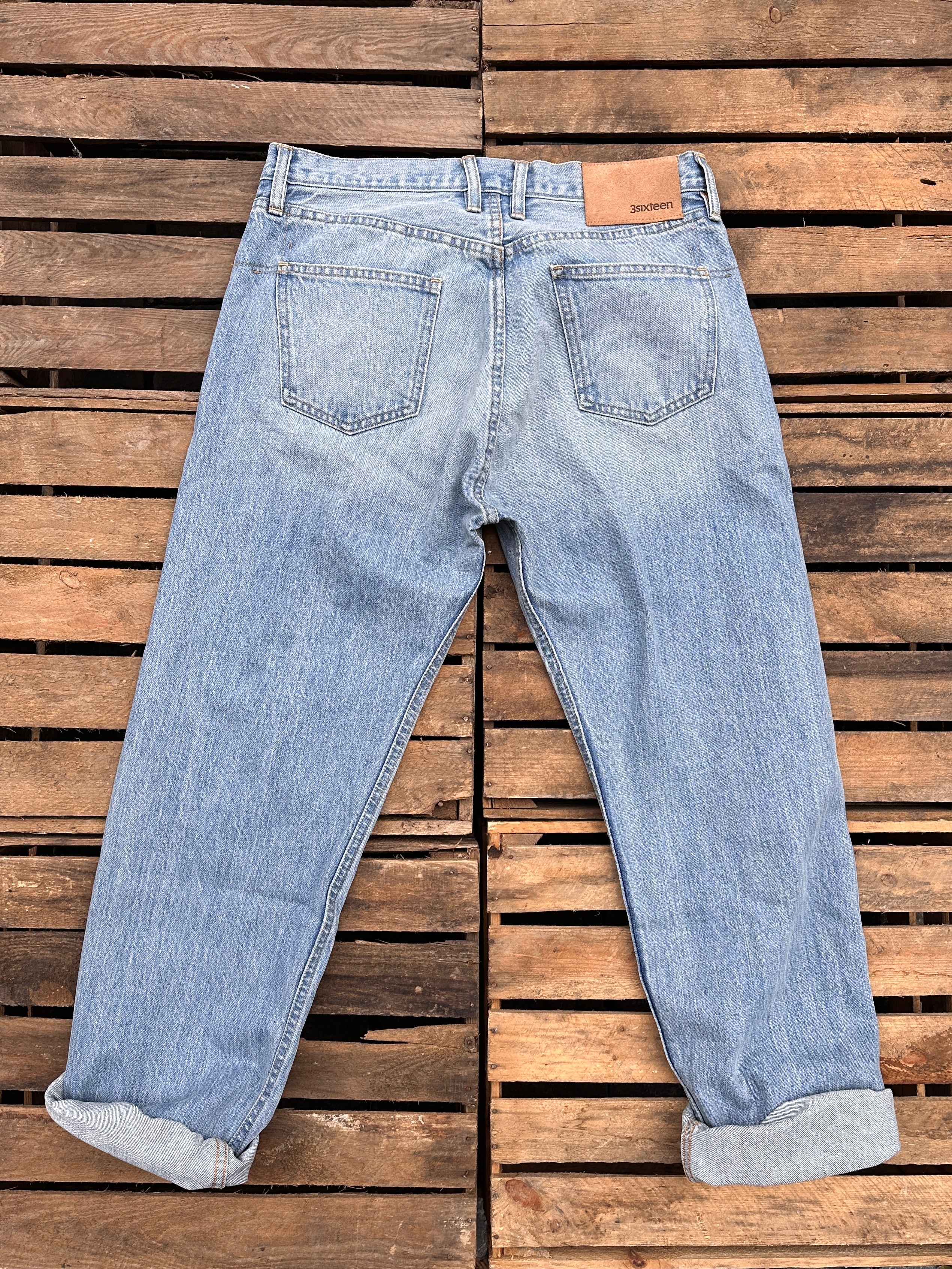 3sixteen | CS-100xv | Classic Straight | Indigo Selvedge Vintage Wash