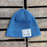 Fullcount | 6817 | Ribbed Watch Cap | Indigo faded