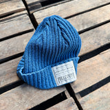 Fullcount | 6817 | Ribbed Watch Cap | Indigo faded