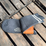 Fullcount | 6110 | Military Socks | charcoal