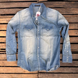 Fullcount | 4894HW | Denim Western Shirt