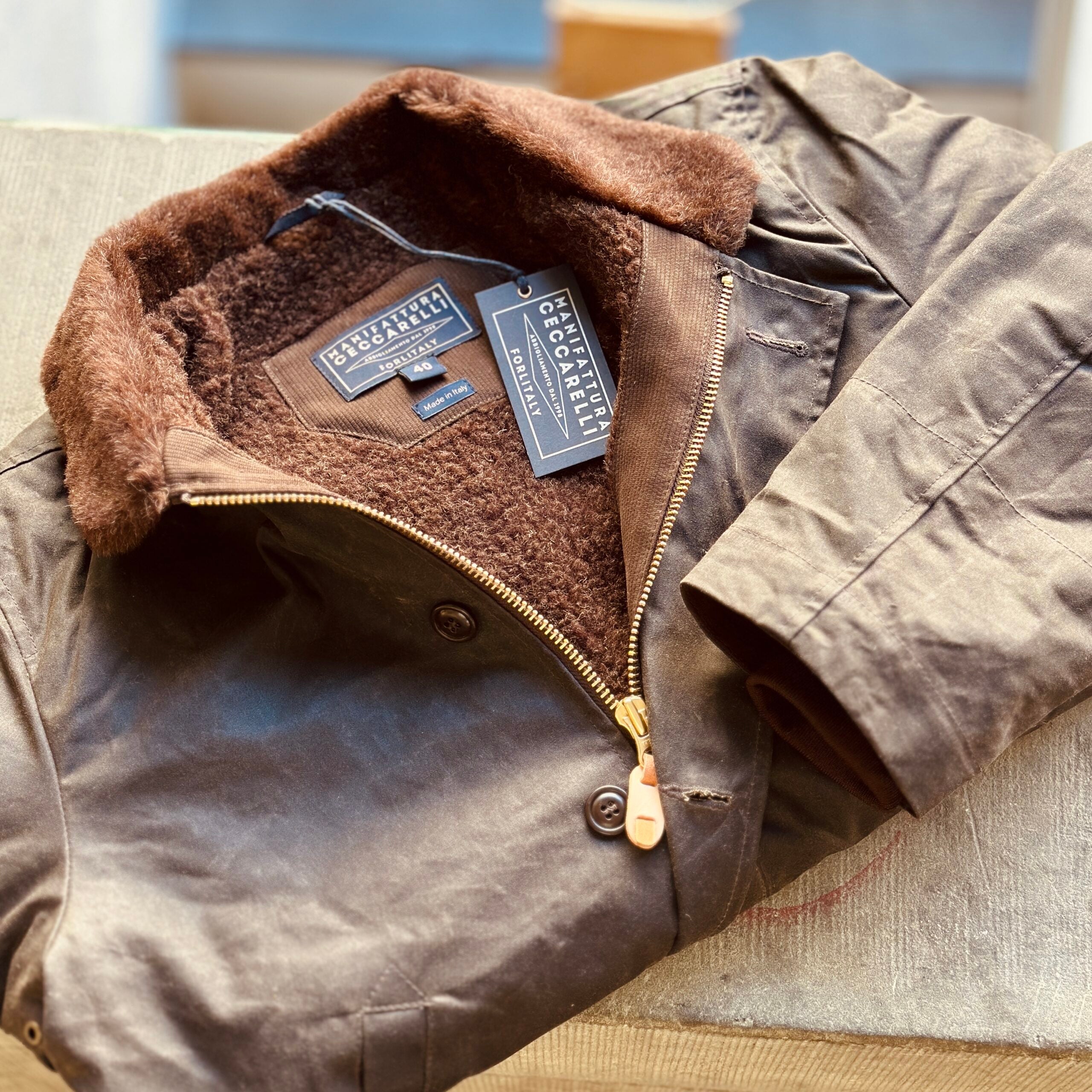 Manifattura Ceccarelli | New Deck Jacket | Chocolate | 761B-WX